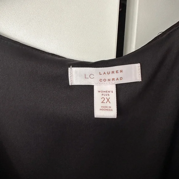 NWOT Women's LC Lauren Conrad Sequin Wrap Mini Dress - Picture 3 of 8